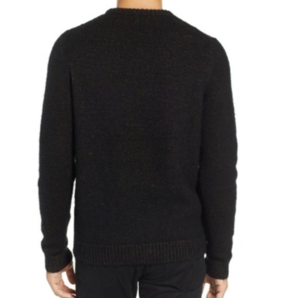 Calibrate Black Chunky Crewneck Sweater - Picture 2 of 8